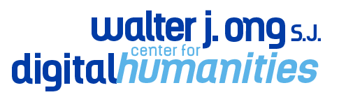 Walter J. Ong, S.J. Center for Digital Humanities at Saint Louis University logo